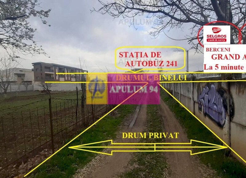 Teren 1055 MP Bucuresti Sector 4 cu Certificat de Urbanism